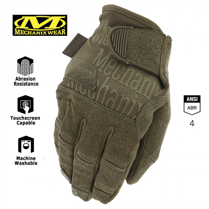 Тактические перчатки MECHANIX Precision Pro High-Dex Grip Coyote
