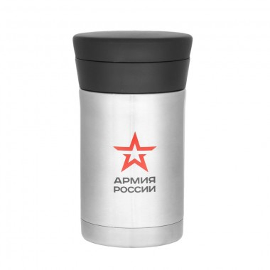 Термос для еды АРМИЯ РОССИИ (THERMOS) "Полевой" нерж.сталь, 0,5л, 646279