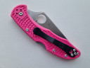 Складной нож Spyderco Delica 4 сталь S30V, рукоять Pink FRN