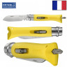 Нож с отверткой Opinel 9VRI DIY Yellow (Bricolage)