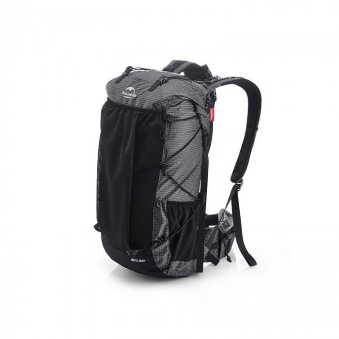 Рюкзак туристический NATUREHIKE Rock, 40L+5L, 26х18х56см, черный