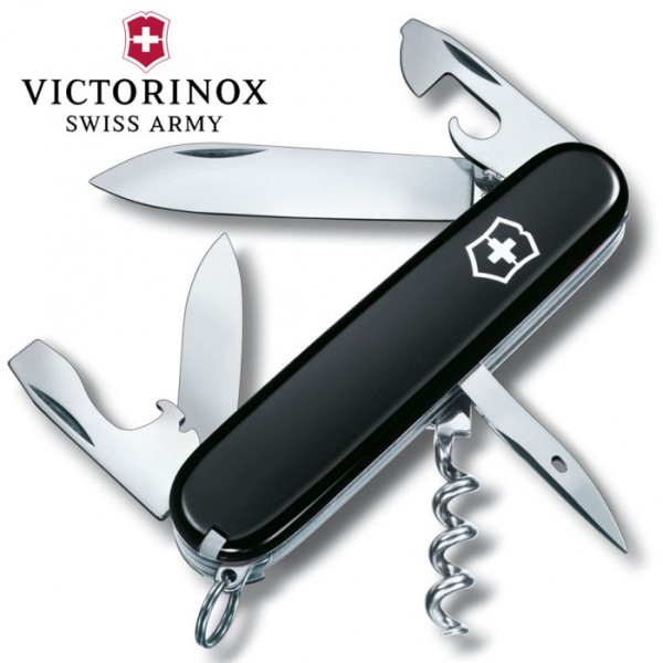 Складной нож с инструментами Victorinox Spartan Black